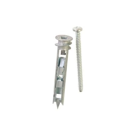 Itw Stud Solver Toggle Bolt, Nylon, 100 lbs Tension Strength 25220